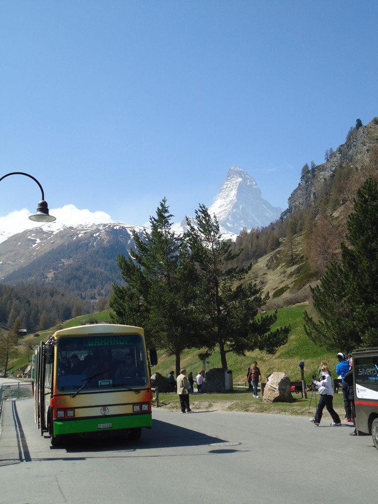 (133'380) - OBZ Zermatt - Nr. 4/VS 143'405 - Vetter (ex Nr. 2) am 22. April 2011 in Zermatt, Matterhorn glacier paradise