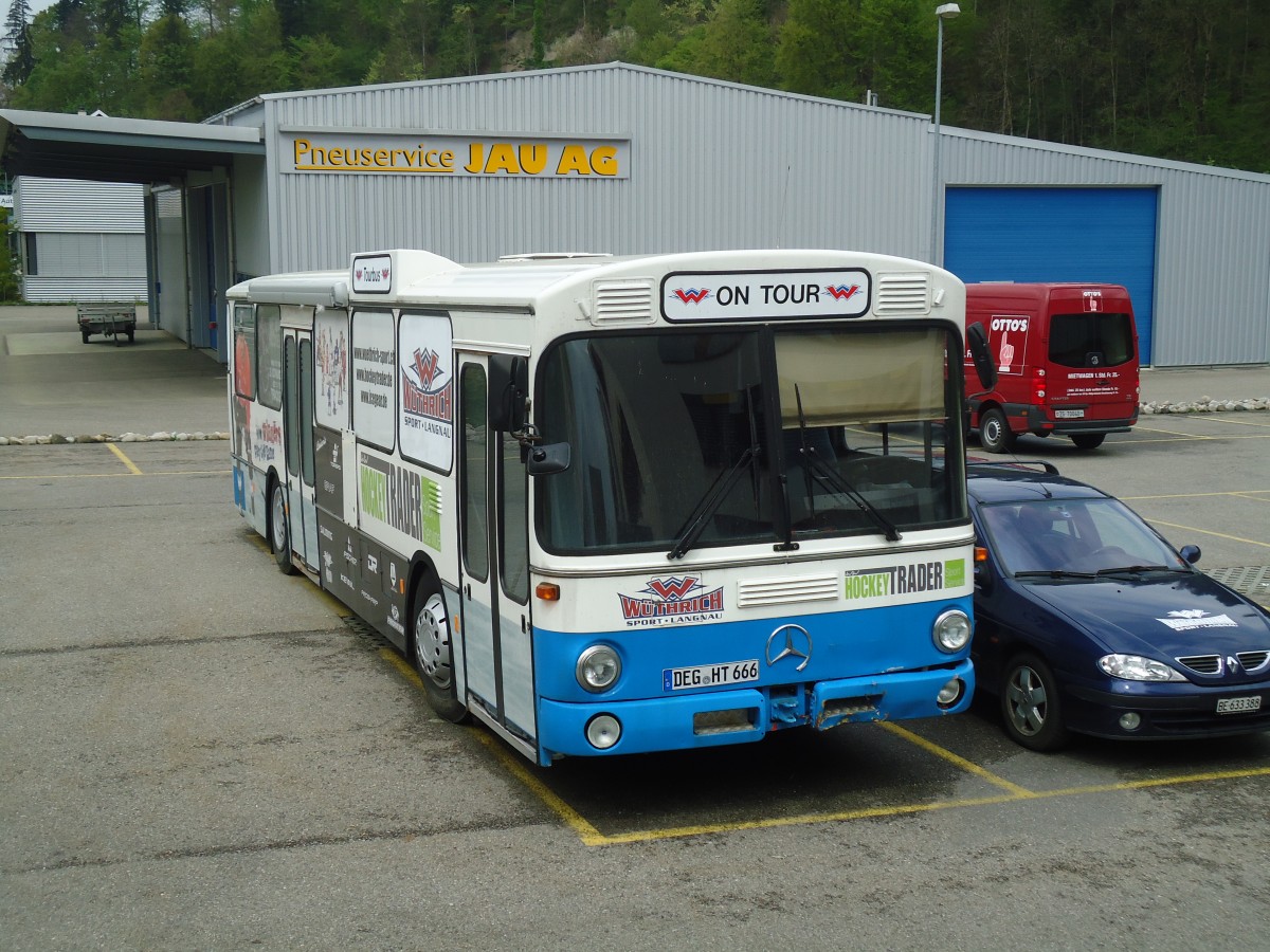 (133'397) - EHC Biel, Biel - DEG-HT 666 - Mercedes am 24. April 2011 in Trubschachen, Schrlischachen