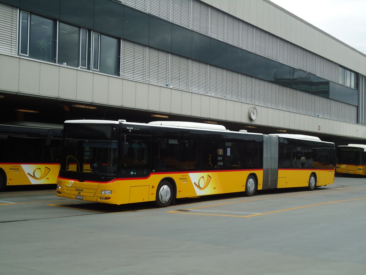 (133'994) - PostAuto Bern - Nr. 662/BE 610'549 - MAN am 11. Juni 2011 in Bern, Postautostation