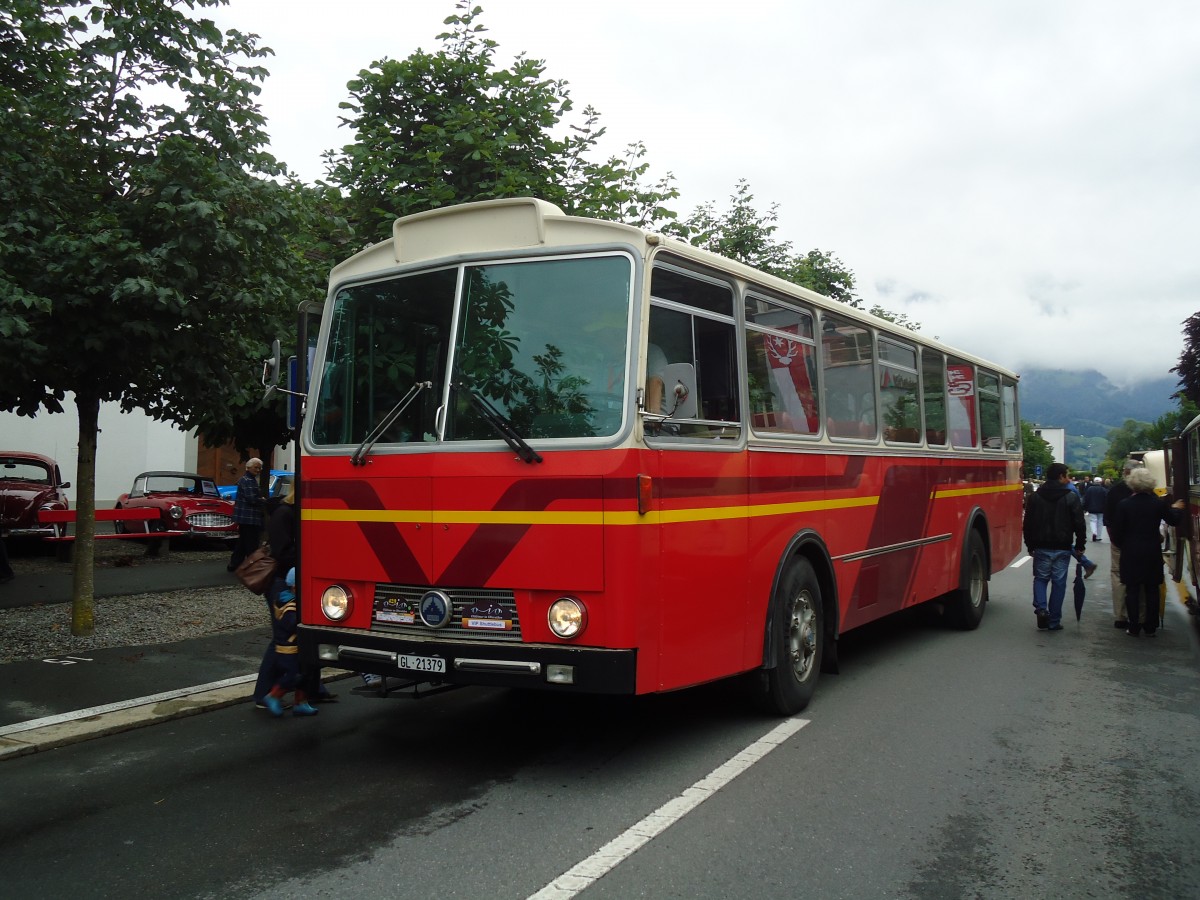 (134'022) - Looser, Elm - GL 21'379 - Saurer/Tscher (ex Polizeidirektion, Bern; ex P 24'657) am 11. Juni 2011 in Sarnen, OiO