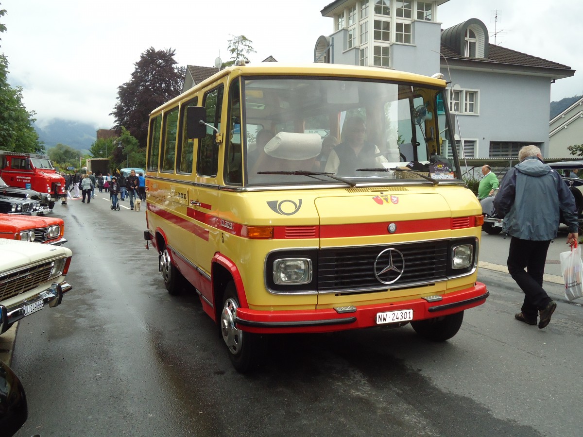 (134'028) - Mller, Ennetmoos - Nr. 5/NW 24'301 - Mercedes (ex Bissig, Brunnen) am 11. Juni 2011 in Sarnen, OiO