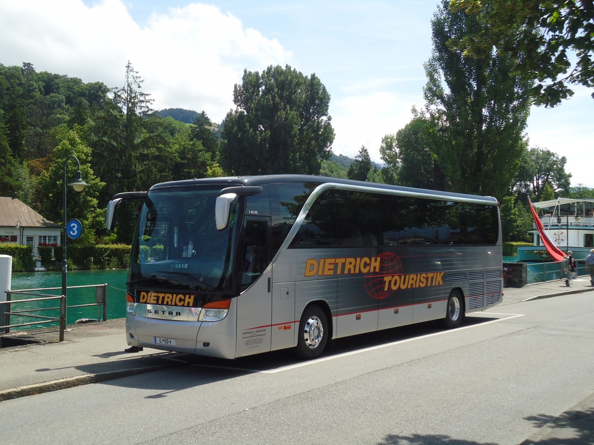 (134'204) - Aus Oesterreich: Dietrich, Telfs - IL OO 4 - Setra am 17. Juni 2011 bei der Schiffkndte Thun