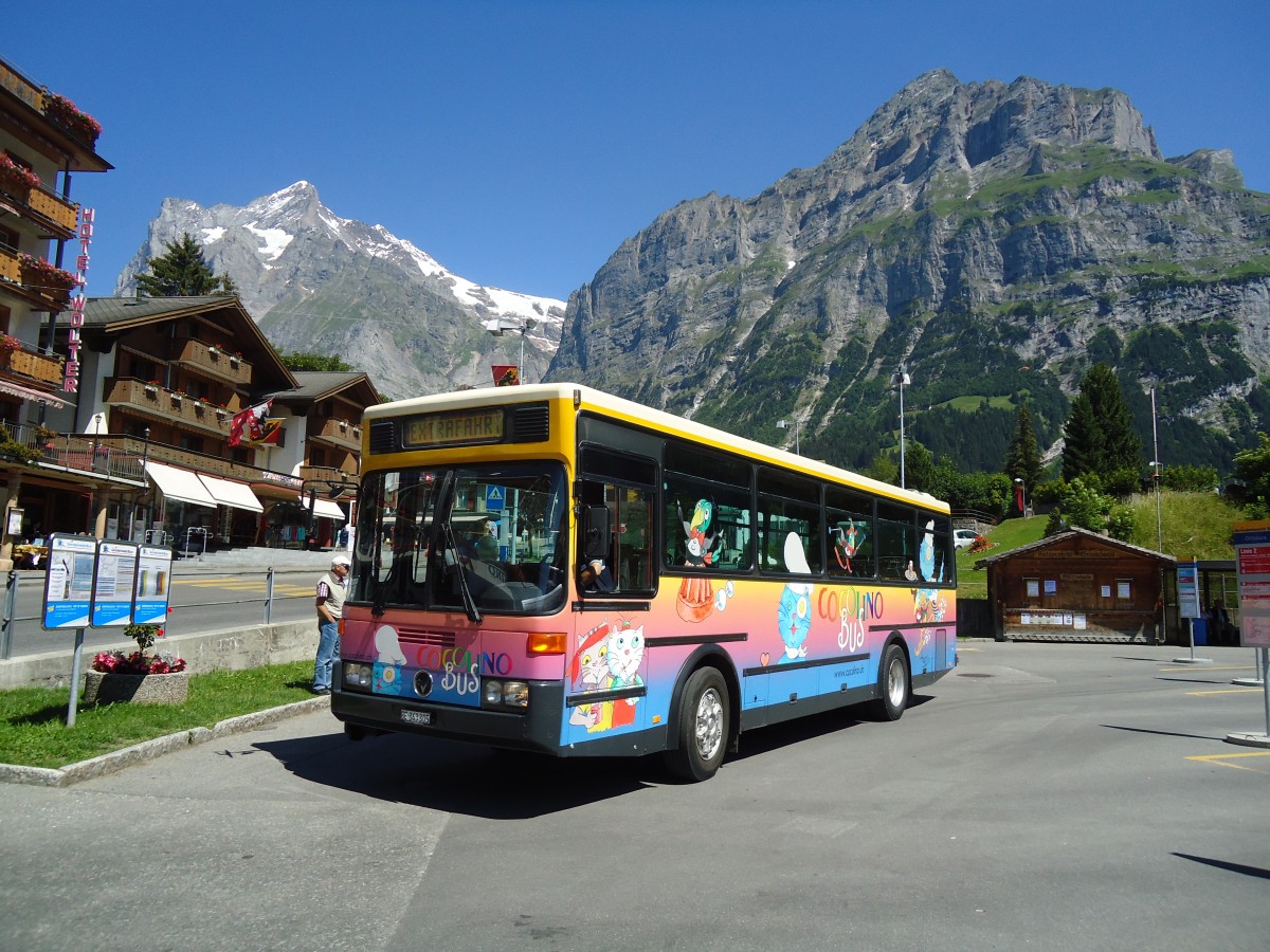 (134'757) - AVG Grindelwald - Nr. 19/BE 363'305 - Vetter am 3. Juli 2011 beim Bahnhof Grindelwald