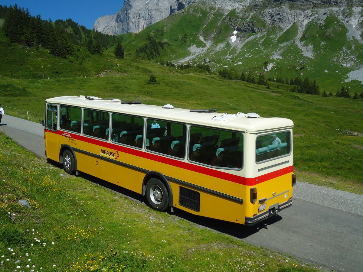 (134'784) - AVG Meiringen - Nr. 74/BE 607'481 - Saurer/R&J (ex P 24'357) am 3. Juli 2011 in Grindelwald, Oberer Lauchbhl