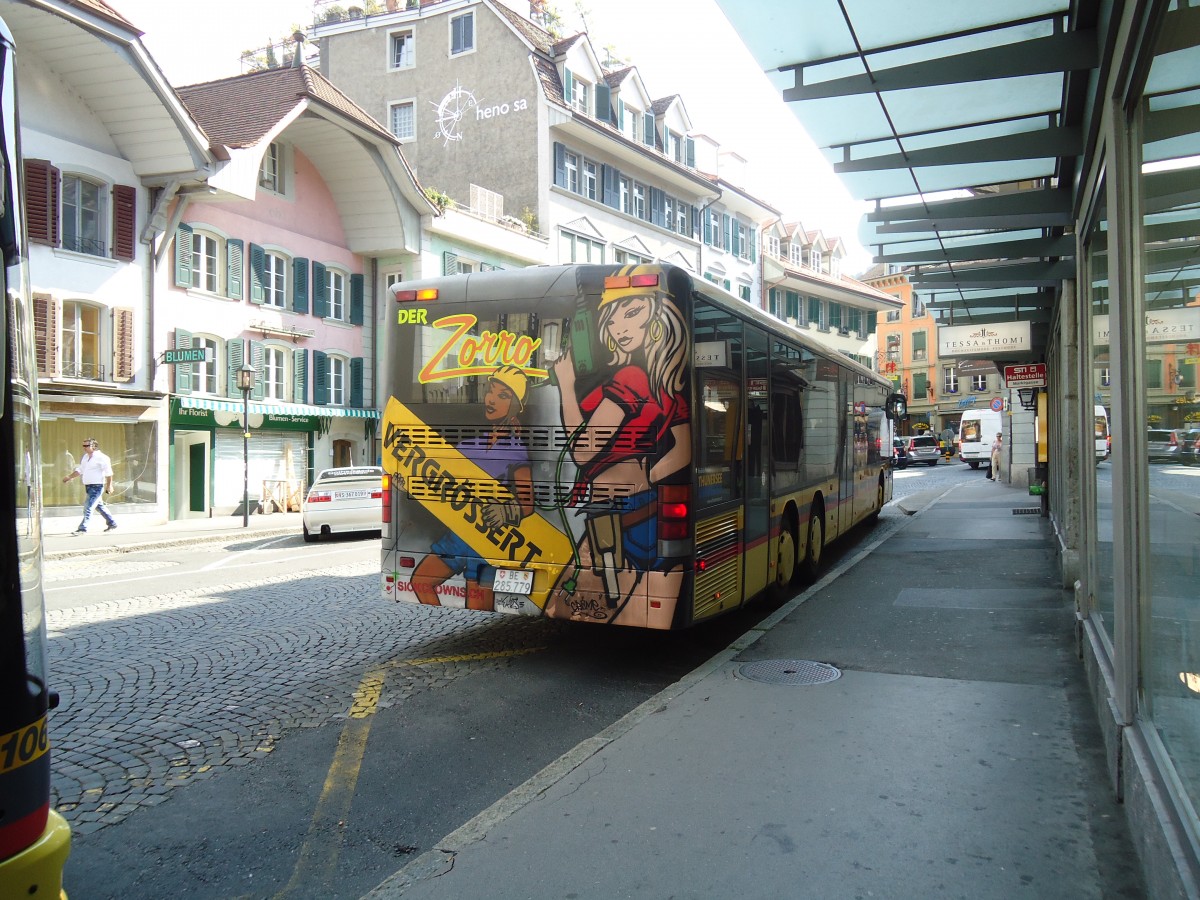 (134'824) - STI Thun - Nr. 79/BE 285'779 - Setra am 9. Juli 2011 in Thun, Marktgasse