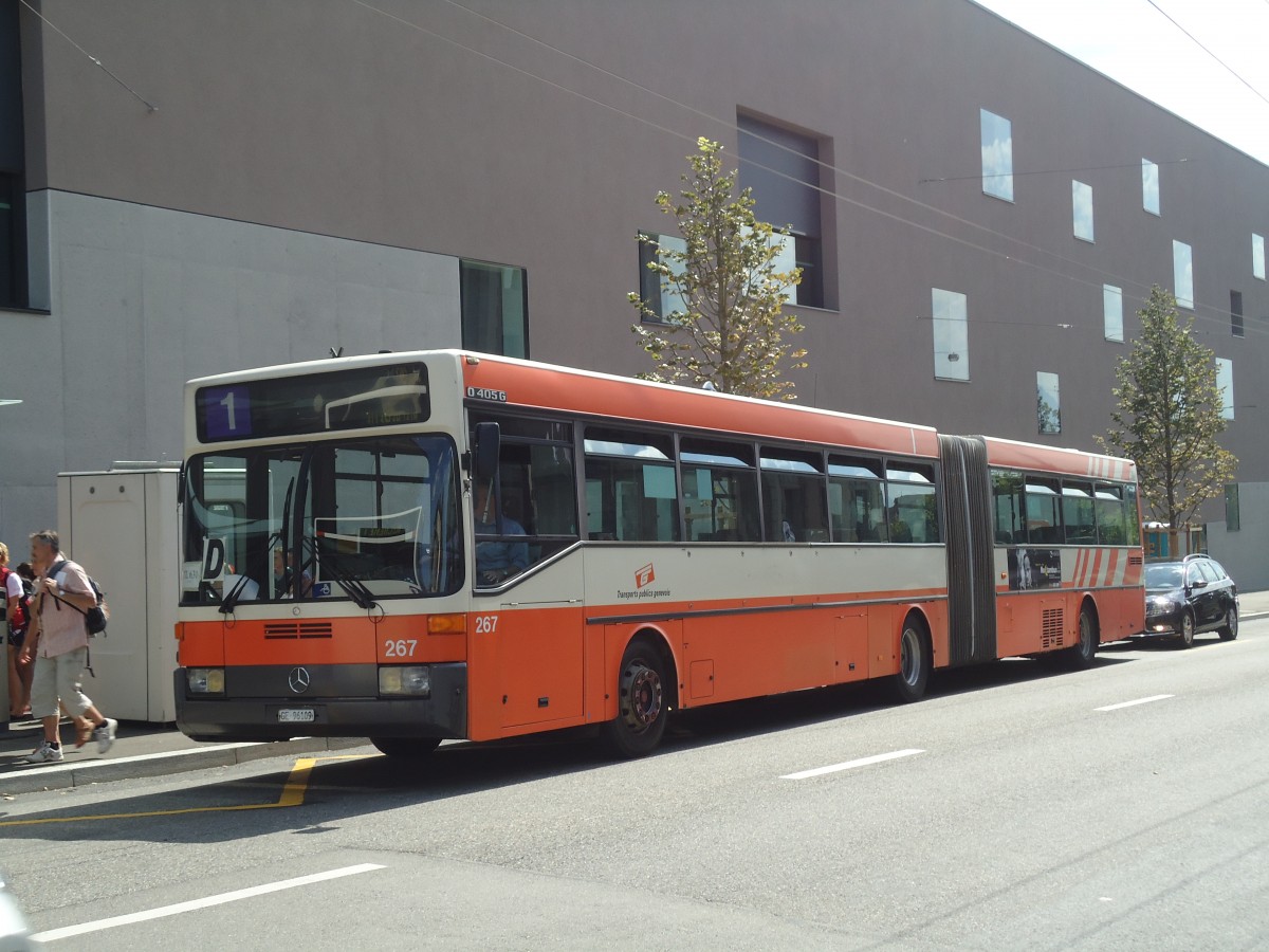 (135'038) - TL Lausanne (TPG 267) - Nr. 631/GE 96'109 - Mercedes am 12. Juli 2011 in Lausanne, Beaulieu