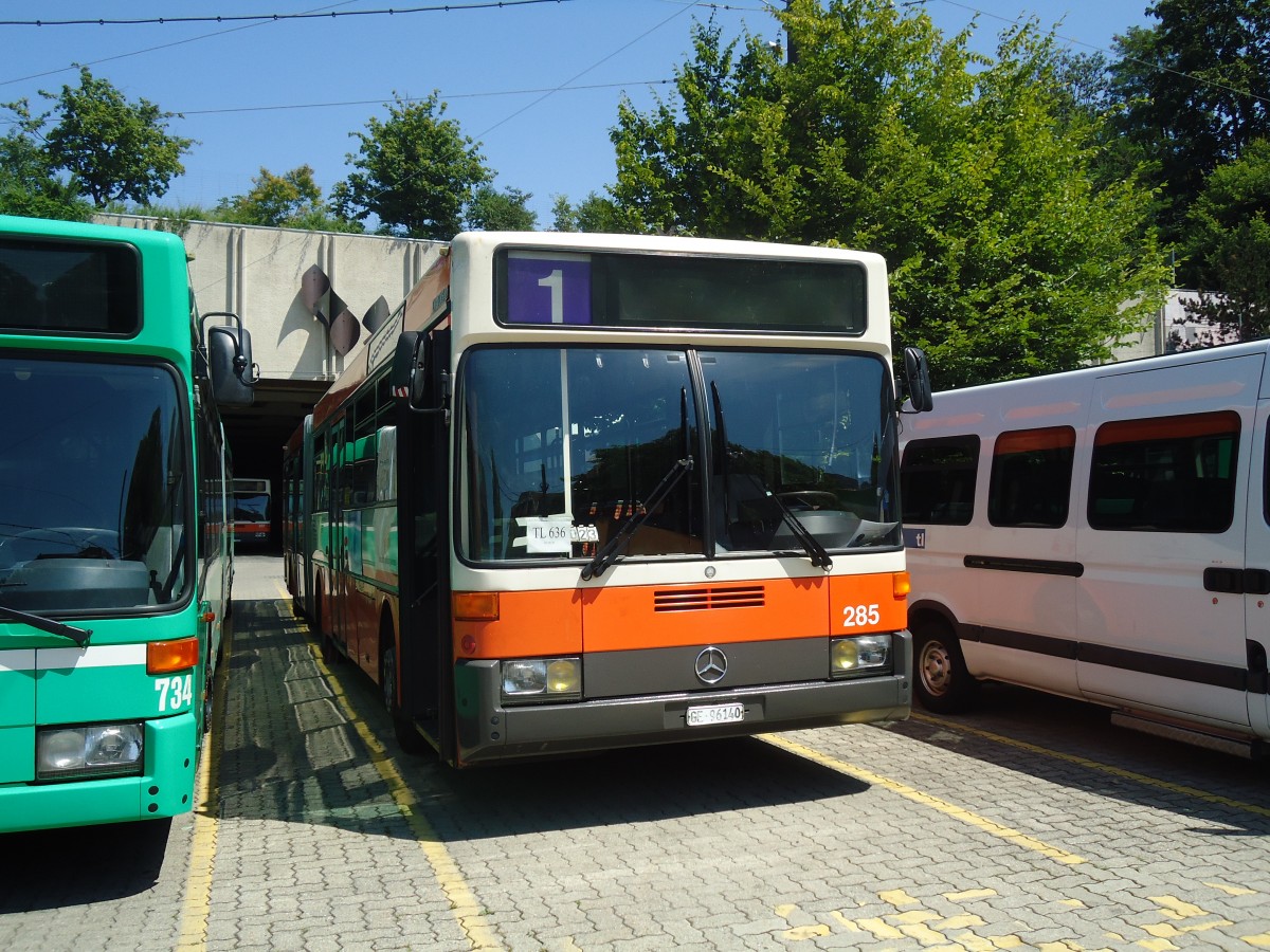 (135'078) - TL Lausanne (TPG 285) - Nr. 636/GE 96'140 - Mercedes am 12. Juli 2011 in Lausanne, Dpt Borde