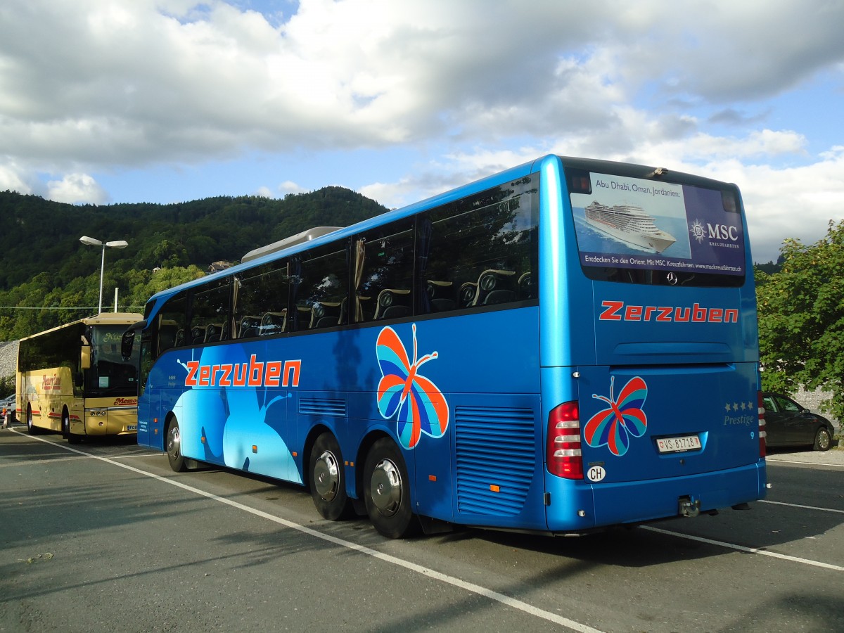 (135'190) - Zerzuben, Visp-Eyholz - Nr. 9/VS 81'718 - Mercedes am 18. Juli 2011 in Thun, Seestrasse