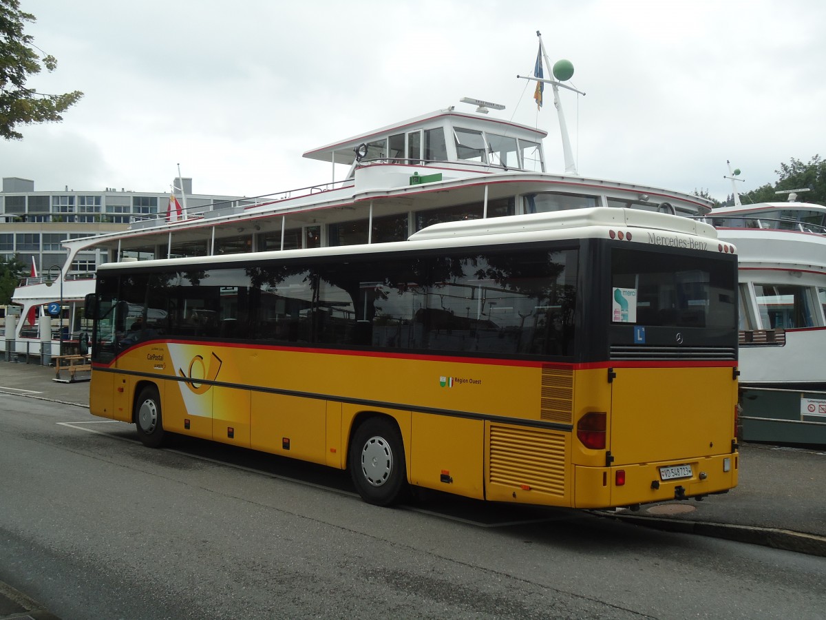 (135'326) - CarPostal Ouest - VD 548'723 - Mercedes am 28. Juli 2011 bei der Schifflndte Thun