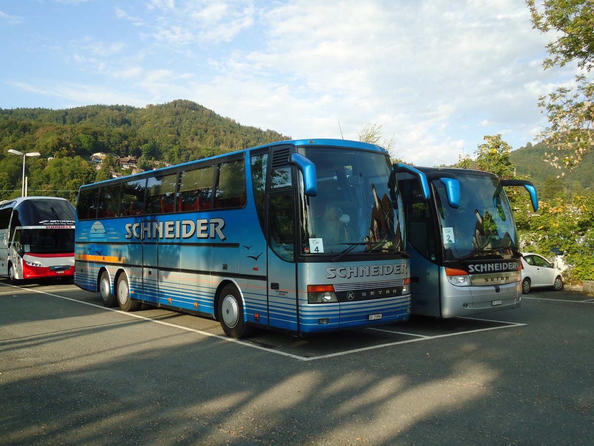 (135'543) - Schneider, Langendorf - SO 21'950 - Setra am 19. August 2011 in Thun, Seestrasse