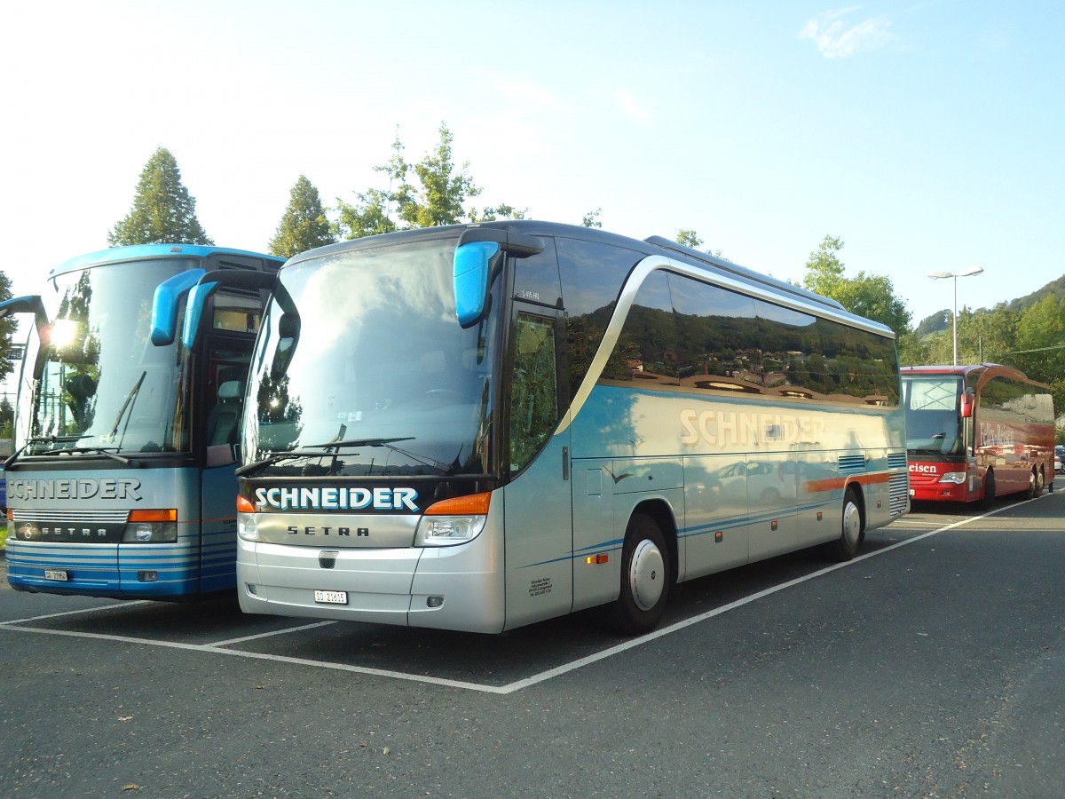 (135'544) - Schneider, Langendorf - SO 21'615 - Setra am 19. August 2011 in Thun, Seestrasse