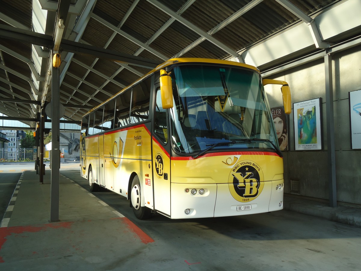 (135'552) - PostAuto Bern - BE 1898 - Bova am 20. August 2011 in Bern, Postautostation