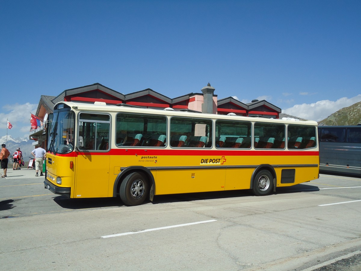 (135'697) - AVG Meiringen - Nr. 74/BE 607'481 - Saurer/R&J (ex P 24'357) am 21. August 2011 in Nufenen, Passhhe