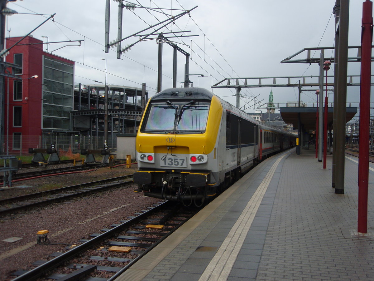 1357 als IC nach Arlon in Luxembourg. 27.04.2019