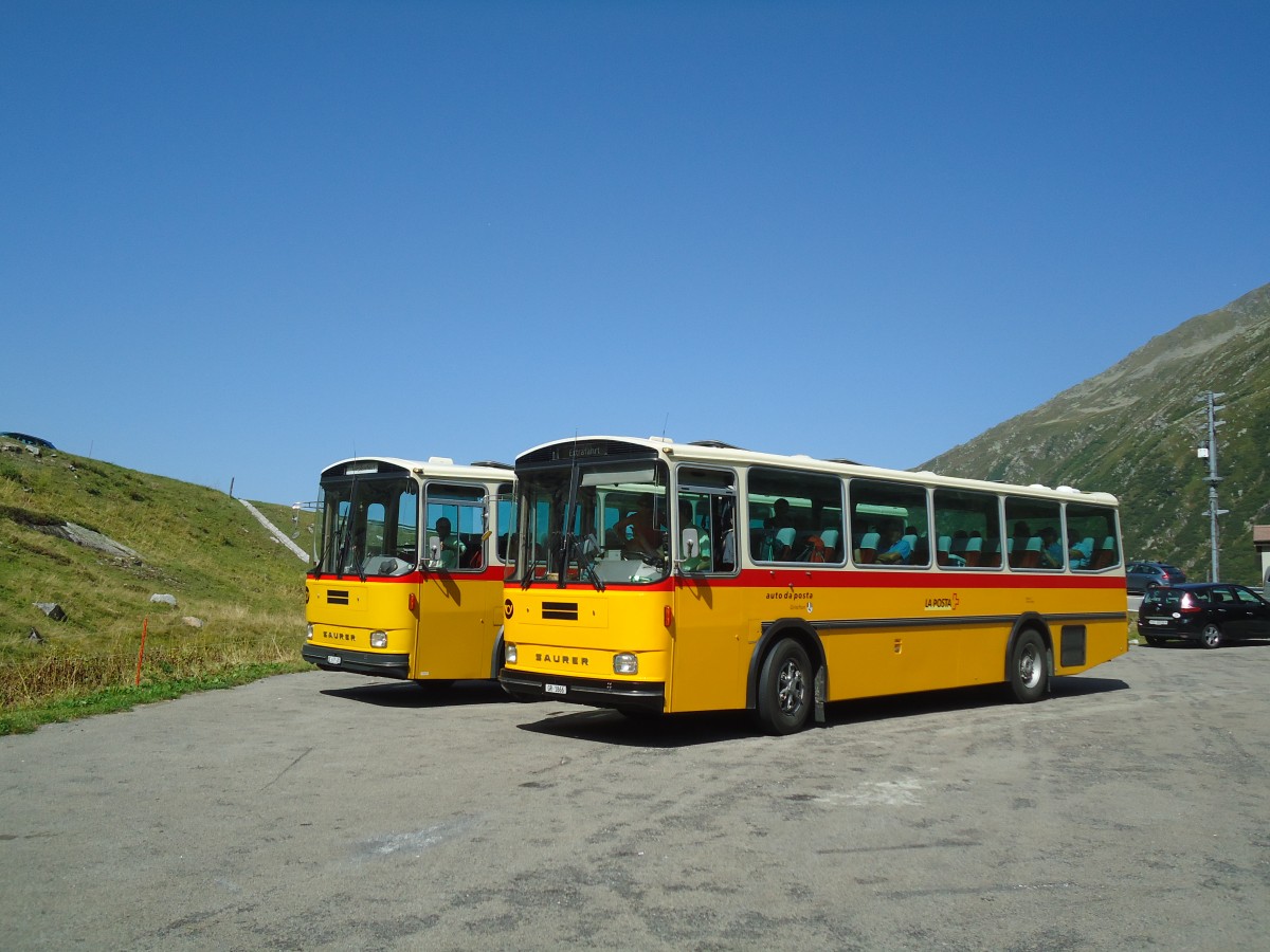 (135'728) - Mark, Andeer - GR 1866 - Saurer/R&J (ex PostAuto Graubnden; ex P 24'350) am 21. August 2011 in Mtteli