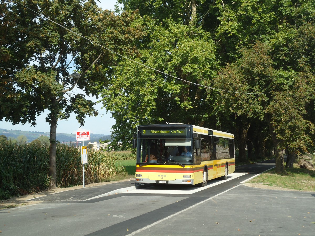 (135'880) - STI Thun - Nr. 82/BE 543'382 - MAN am 11. September 2011 in Thun, Arena Thun