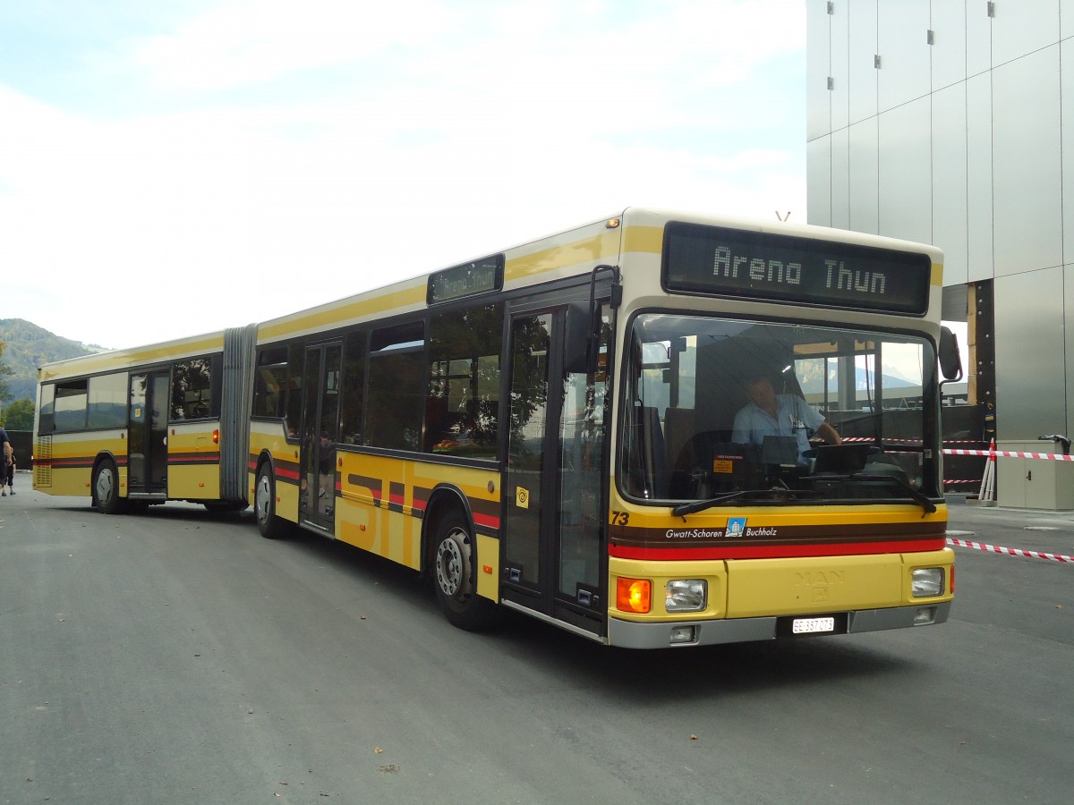 (135'885) - STI Thun - Nr. 73/BE 387'073 - MAN am 11. September 2011 in Thun, Arena Thun