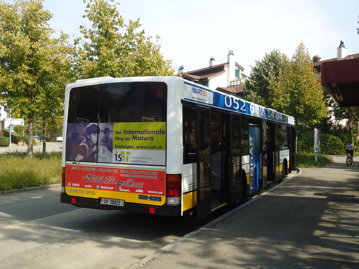 (136'118) - VBSH Schaffhausen - Nr. 21/SH 38'021 - Volvo/Hess am 25. September 2011 in Schaffhausen, Krummacker