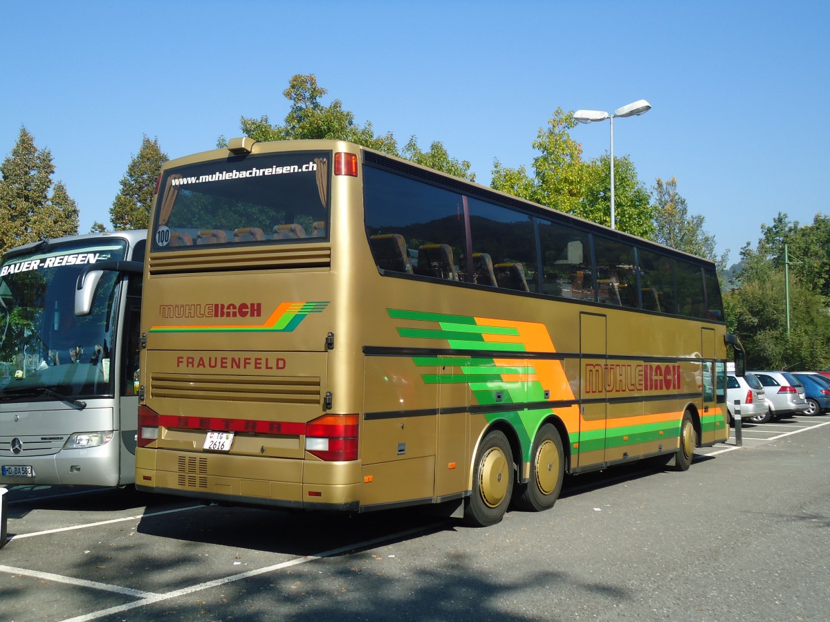 (136'250) - Mhlebach, Frauenfeld - TG 2616 - Setra am 30. September 2011 in Thun, Seestrasse