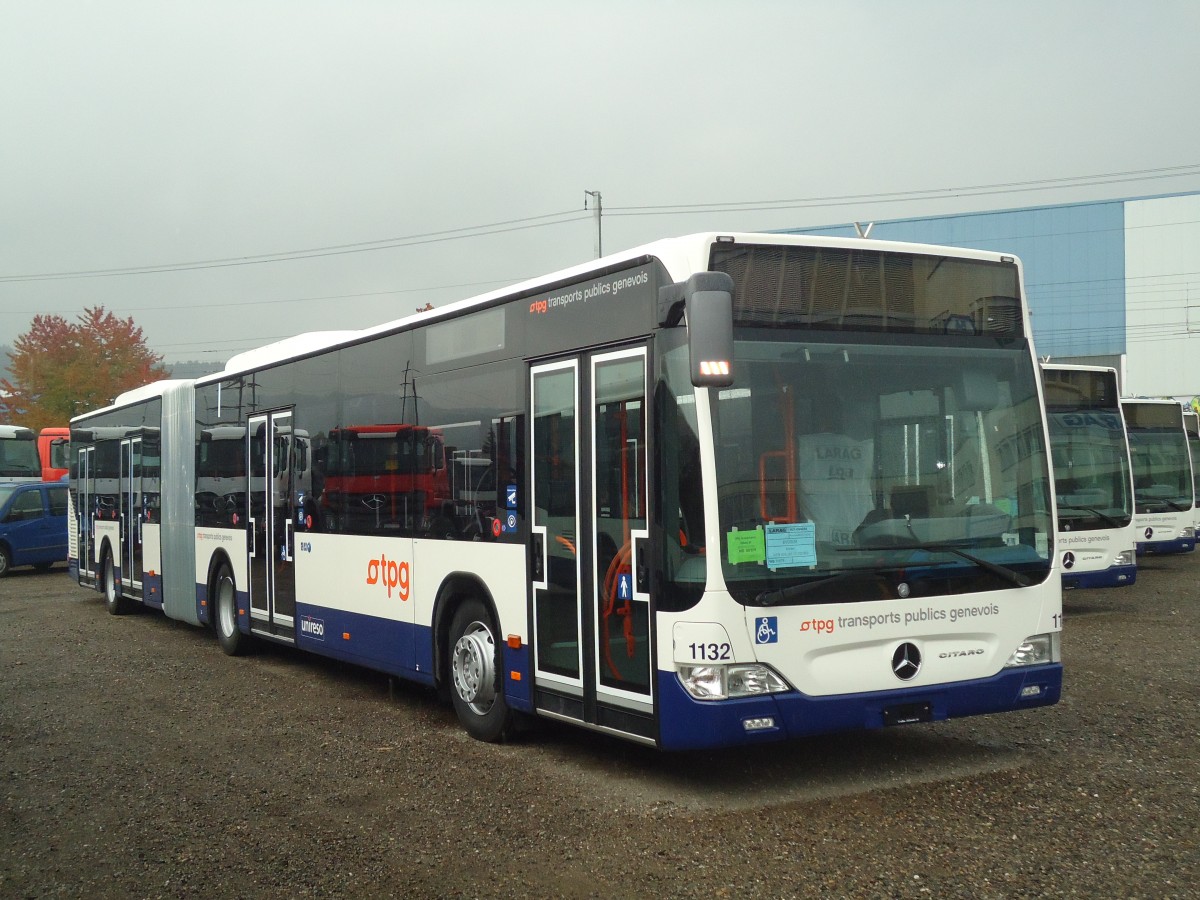 (136'631) - TPG Genve - Nr. 1132 - Mercedes am 19. Oktober 2011 in Wil, Larag