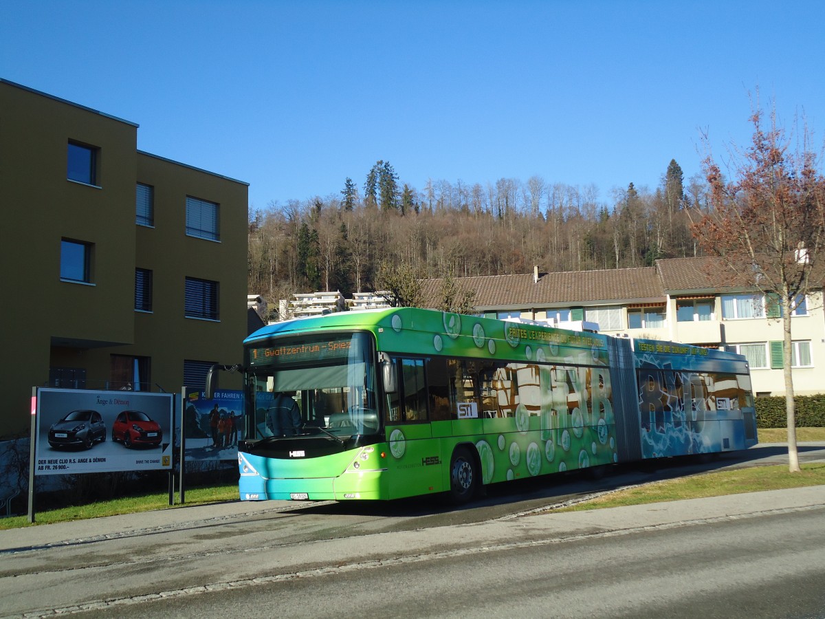 (137'303) - STI Thun (Testbus) - BS 59'326 - Hess/Hess am 25. Dezember 2011 in Steffisburg, Flhli