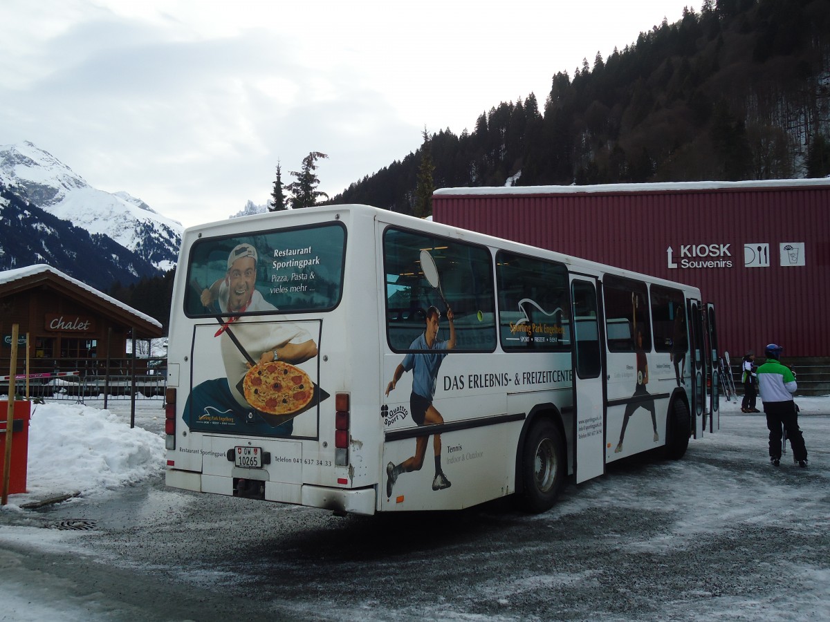 (137'323) - EAB Engelberg - Nr. 4/OW 10'265 - NAW/Hess (ex RTB Altsttten Nr. 49) am 2. Januar 2012 in Engelberg, Titlisbahnen