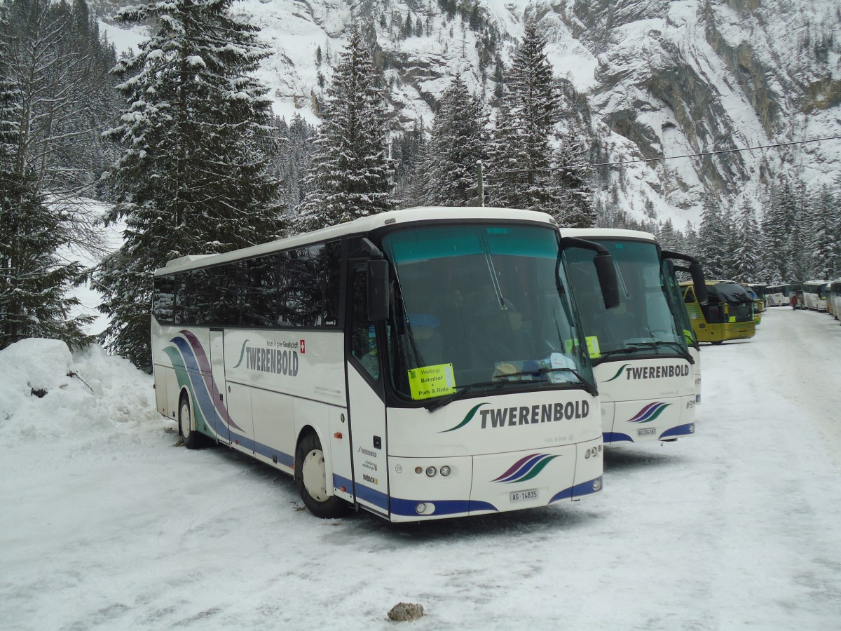 (137'474) - Twerenbold, Baden - Nr. 29/AG 14'835 - Bova am 7. Januar 2012 in Adelboden, Unter dem Birg