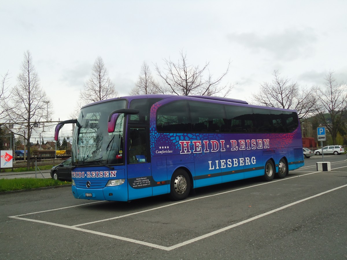 (138'515) - Heidi, Liesberg - BL 57'182 - Mercedes am 12. April 2012 in Thun, Seestrasse