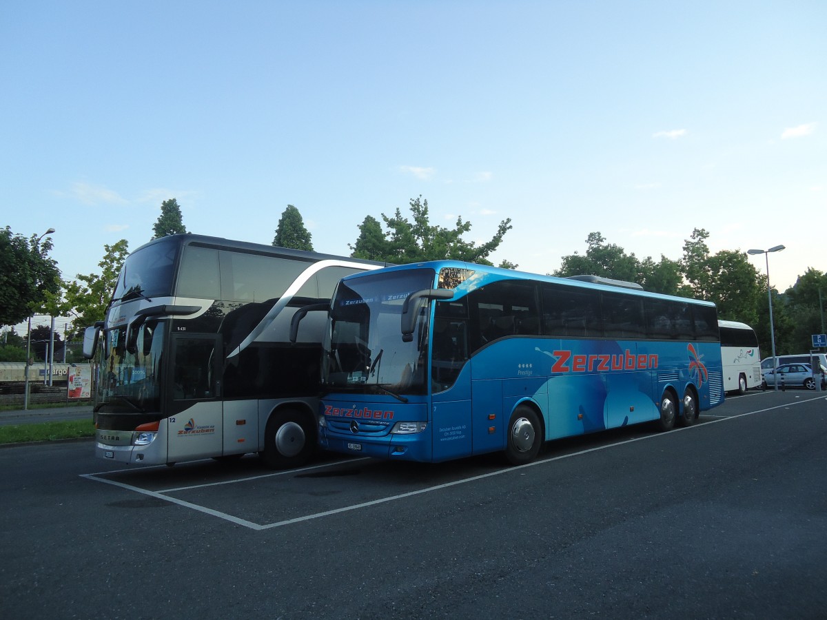 (139'167) - Zerzuben, Visp-Eyholz - Nr. 7/VS 59'848 - Mercedes am 29. Mai 2012 in Thun, Seestrasse