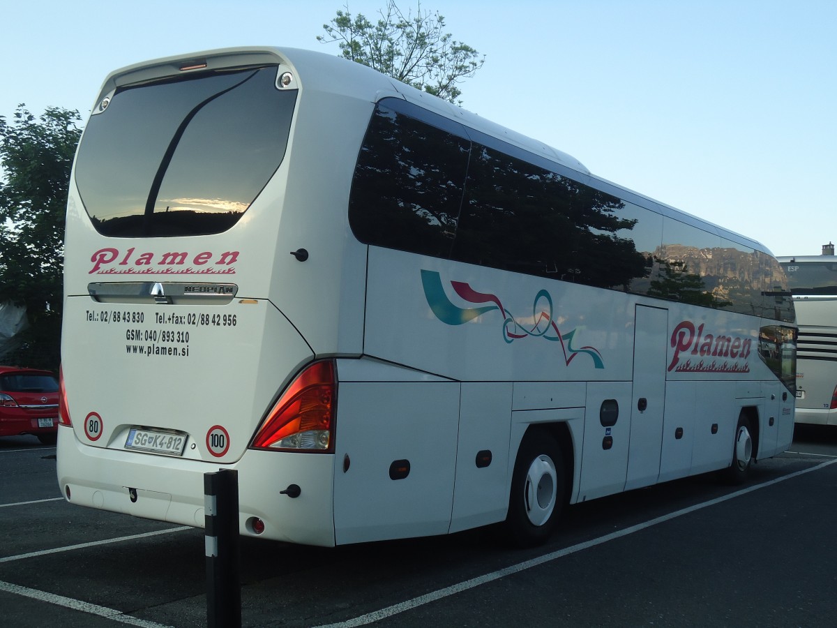 (139'170) - Aus Slowenien: Plamen, Slovenj Gradec - SG K4-812 - Neoplan am 29. Mai 2012 in Thun, Seestrasse