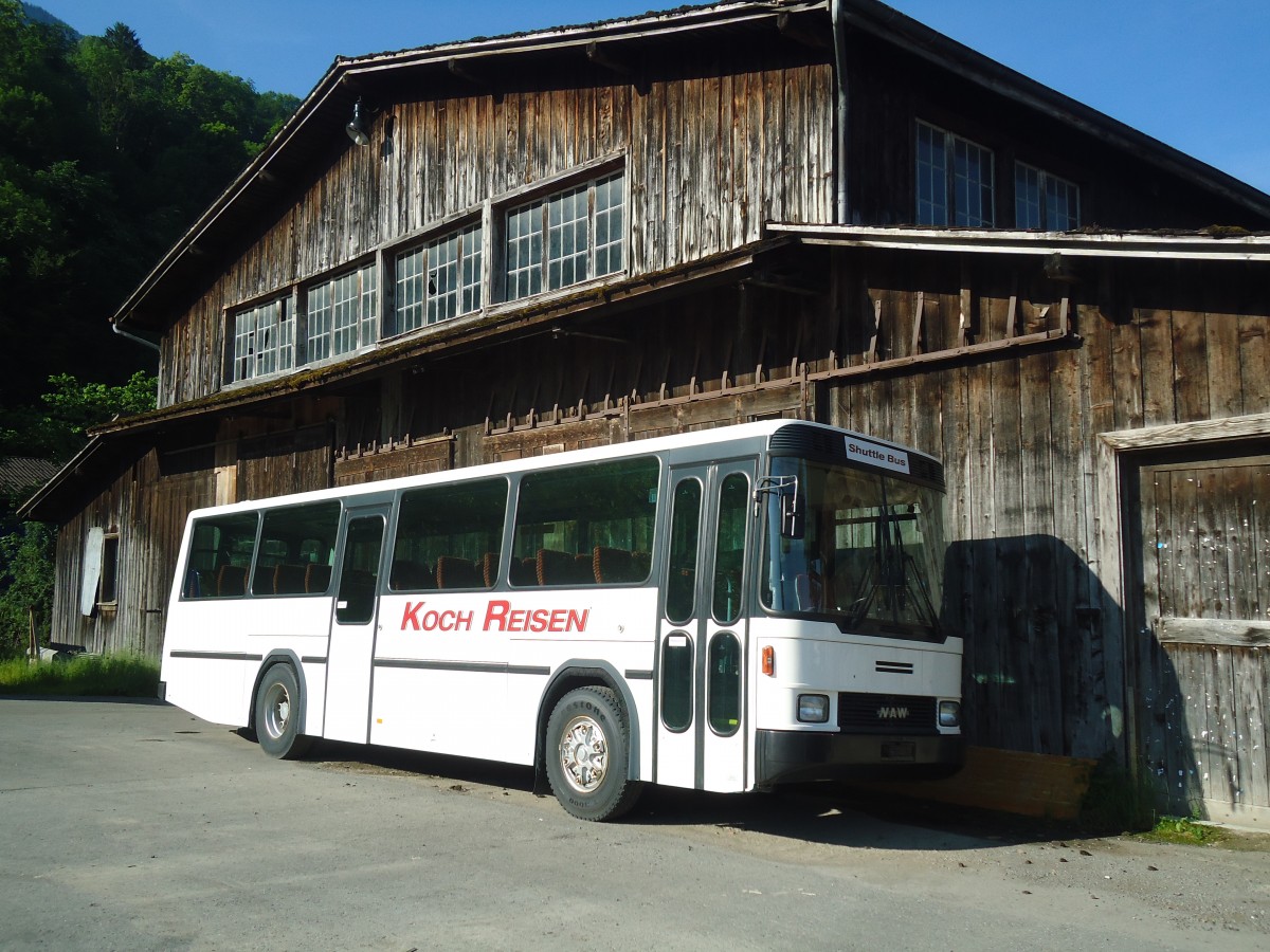 (139'188) - Koch, Giswil - NAW/Hess (ex Christen, Oberrickenbach; ex AVBB Schwanden Nr. 4; ex P 24'424) am 2. Juni 2012 in Giswil, Garage