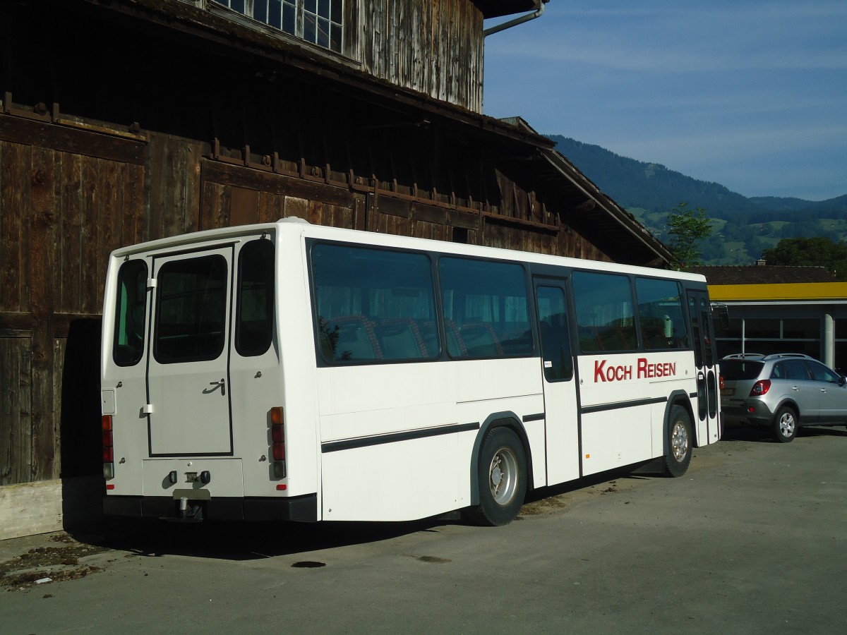 (139'190) - Koch, Giswil - NAW/Hess (ex Christen, Oberrickenbach; ex AVBB Schwanden Nr. 4; ex P 24'424) am 2. Juni 2012 in Giswil, Garage