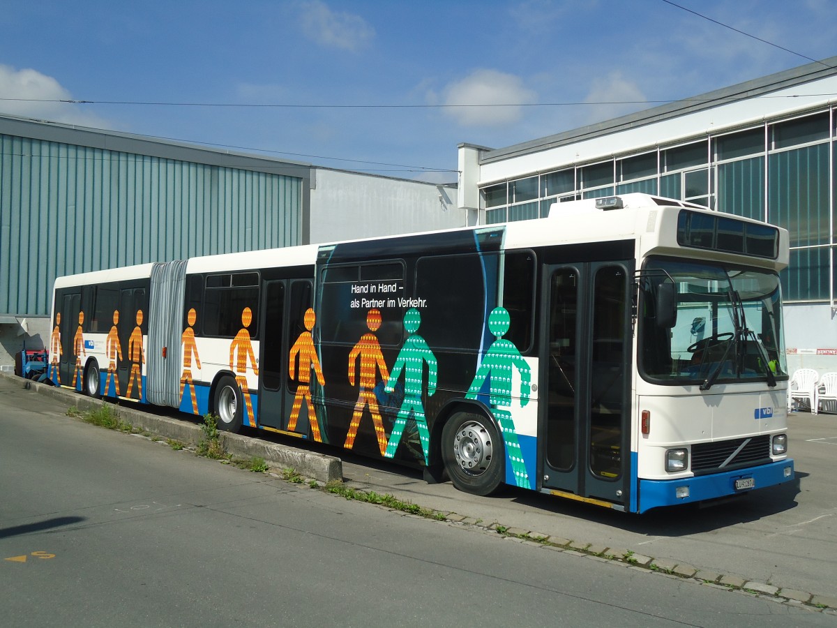 (139'228) - VBL Luzern - Nr. 119/LU 91'287 U - Volvo/Hess am 2. Juni 2012 in Luzern, Depot