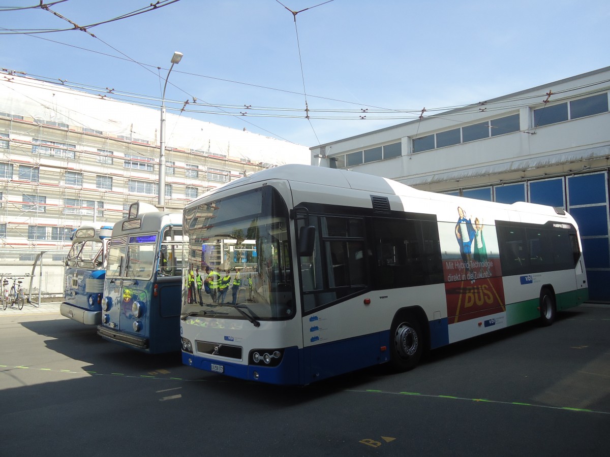 (139'245) - VBL Luzern - Nr. 73/LU 250'372 - Volvo am 2. Juni 2012 in Luzern, Depot