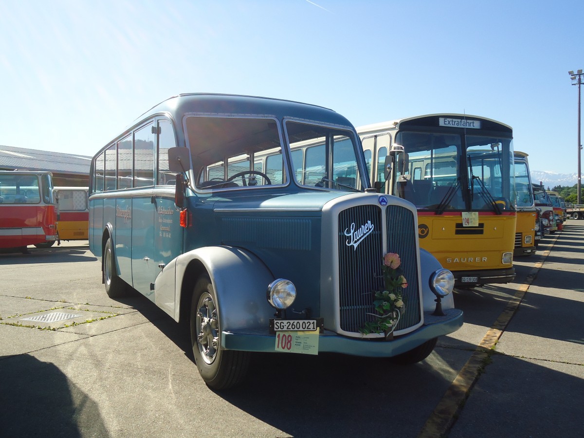 (139'507) - Schneider, Ermenswil - SG 260'021 - Saurer/Lauber am 16. Juni 2012 in Hinwil, AMP