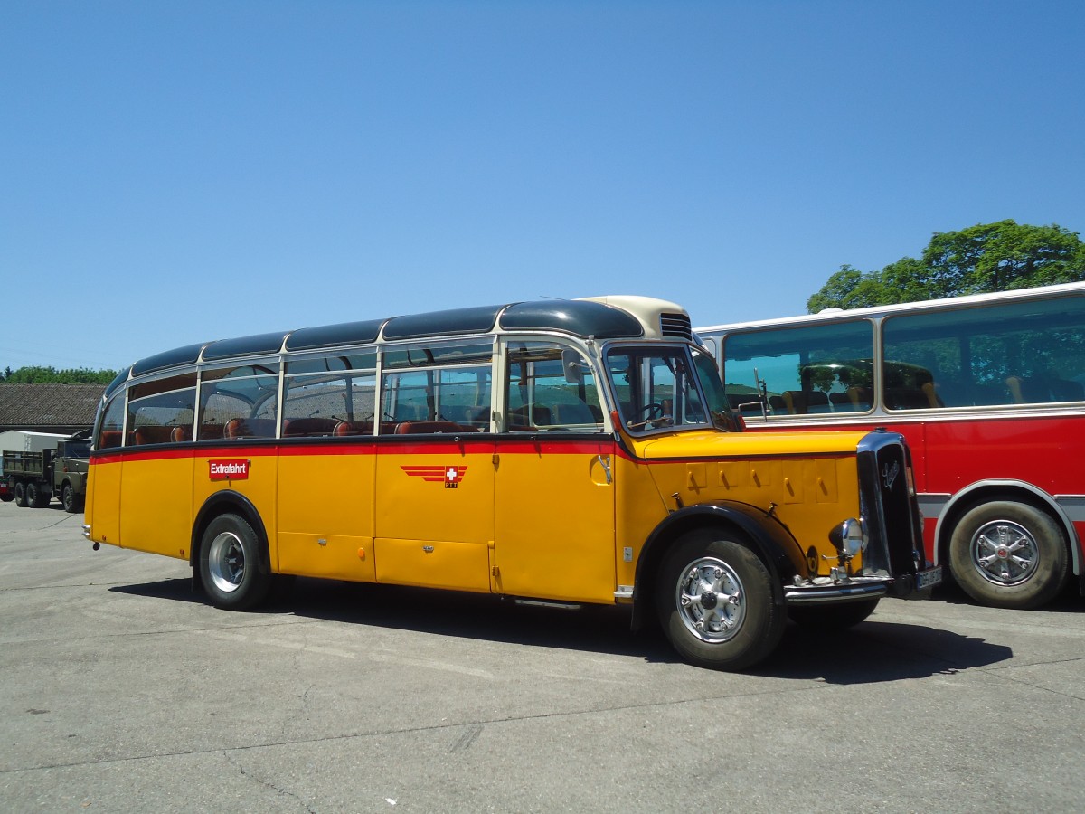 (139'777) - Aus Deutschland: Frde, Kronwieden - DGF-DF 10H - Saurer/FHS (ex Stckli, Zofingen; ex Schumacher, Sisseln; ex M+79'517; ex P 23'156) am 16. Juni 2012 in Hinwil, AMP