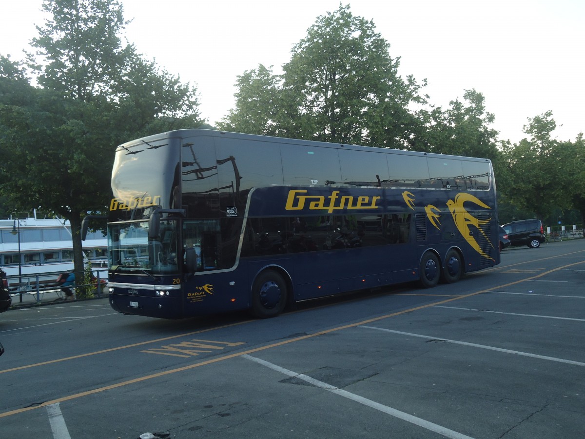 (139'882) - Gafner, Thun - Nr. 20/BE 53'616 - Van Hool am 18. Juni 2012 in Thun, CarTerminal