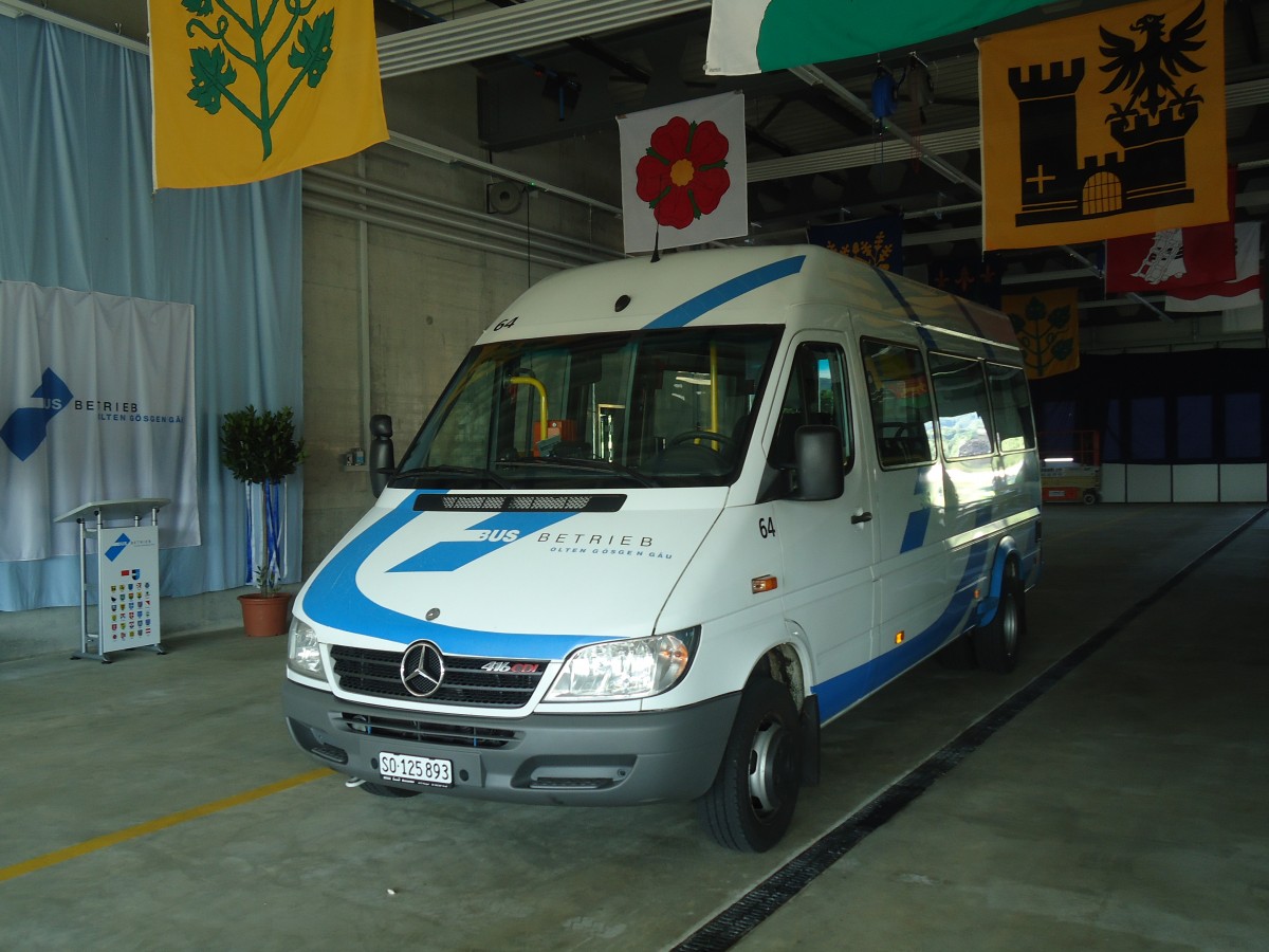 (139'906) - BOGG Wangen b.O. - Nr. 64/SO 125'893 - Mercedes am 23. Juni 2012 in Lostorf, Garage