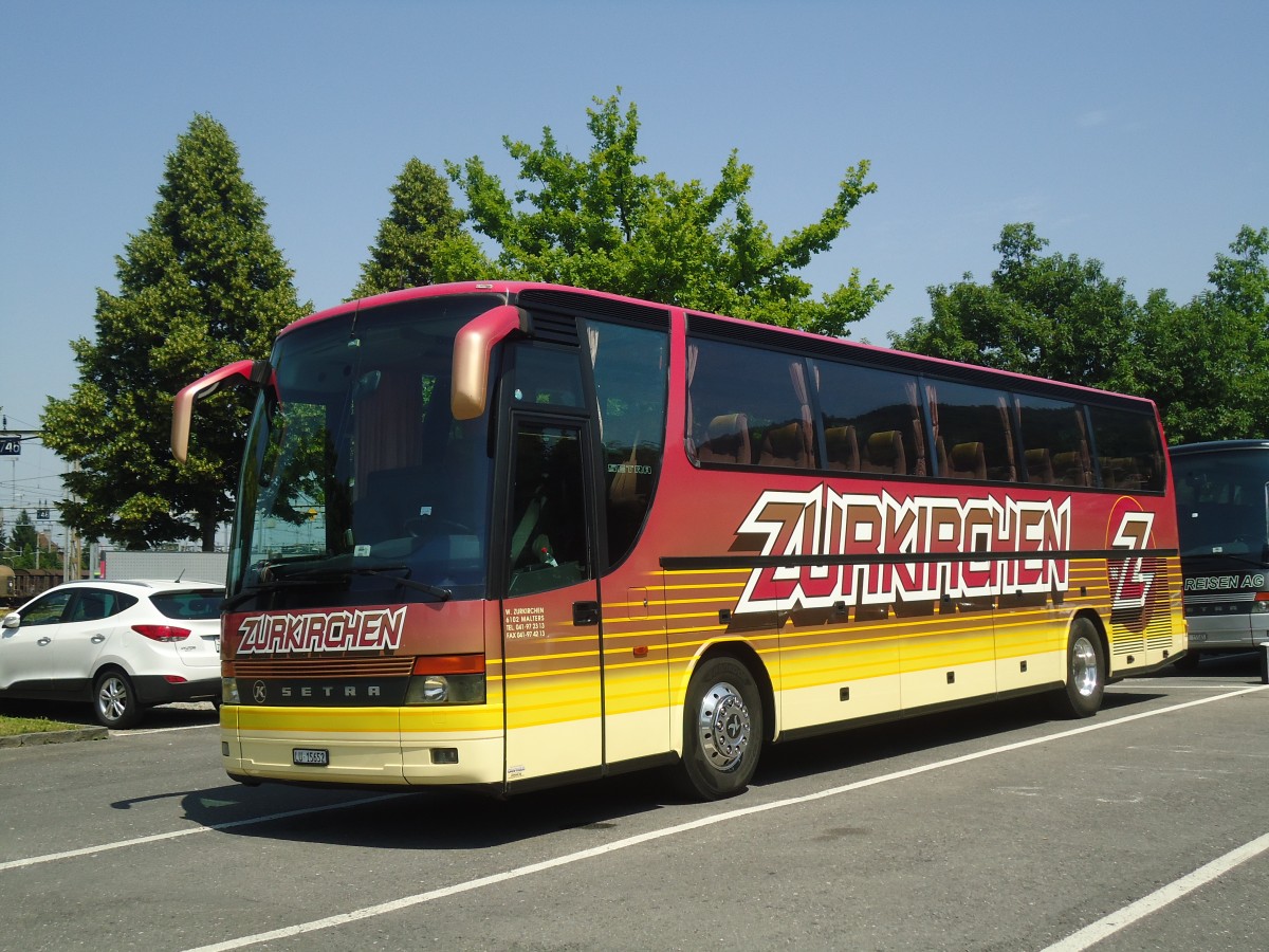 (140'178) - Zurkirchen, Malters - LU 15'652 - Setra am 29. Juni 2012 in Thun, Seestrasse