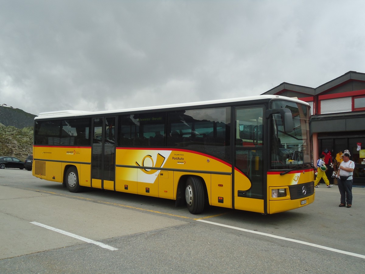 (140'319) - Mattli, Wassen - UR 9209 - Mercedes am 1. Juli 2012 in Nufenen, Passhhe