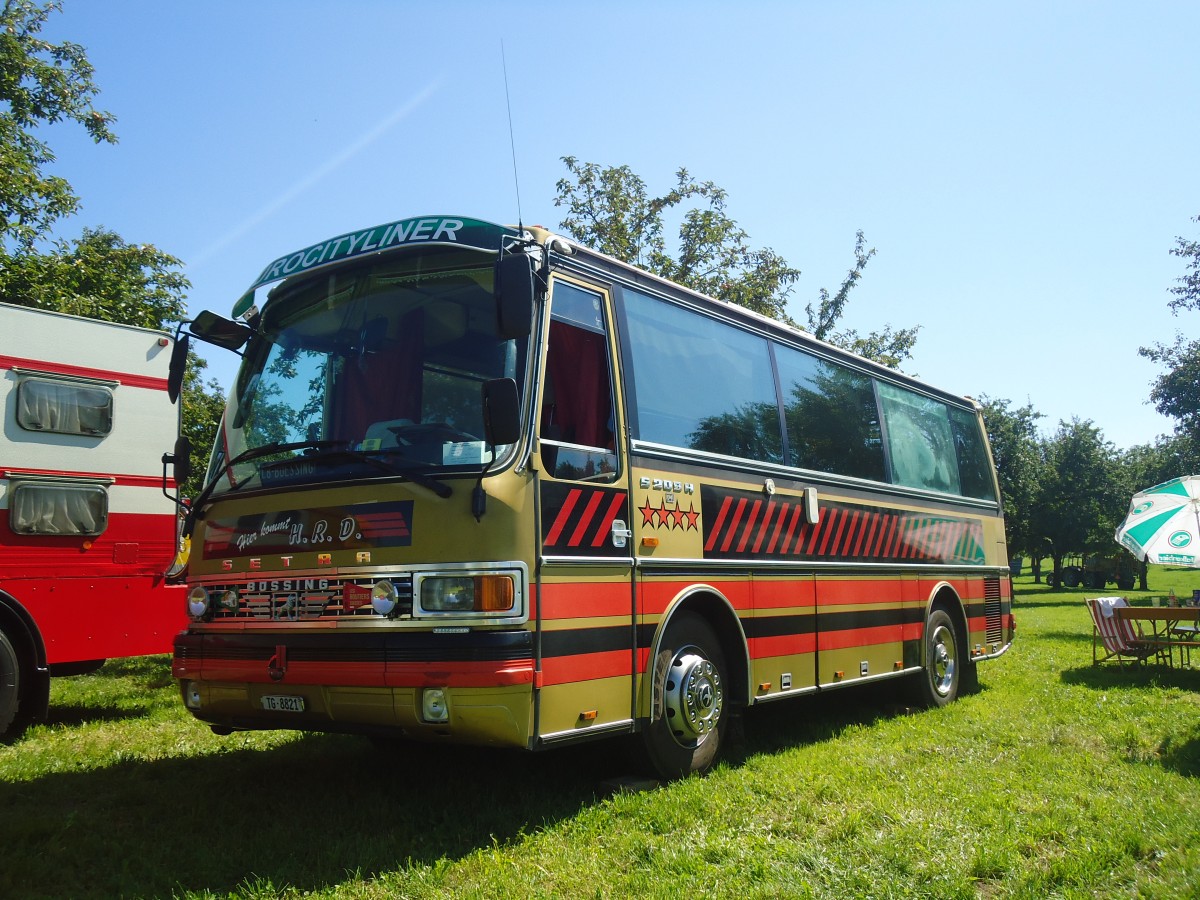 (141'183) - Dasen, Bischofszell - TG 8821 - Setra (ex Reichlin, Goldau) am 18. August 2012 in Affeltrangen, Kreuzegg