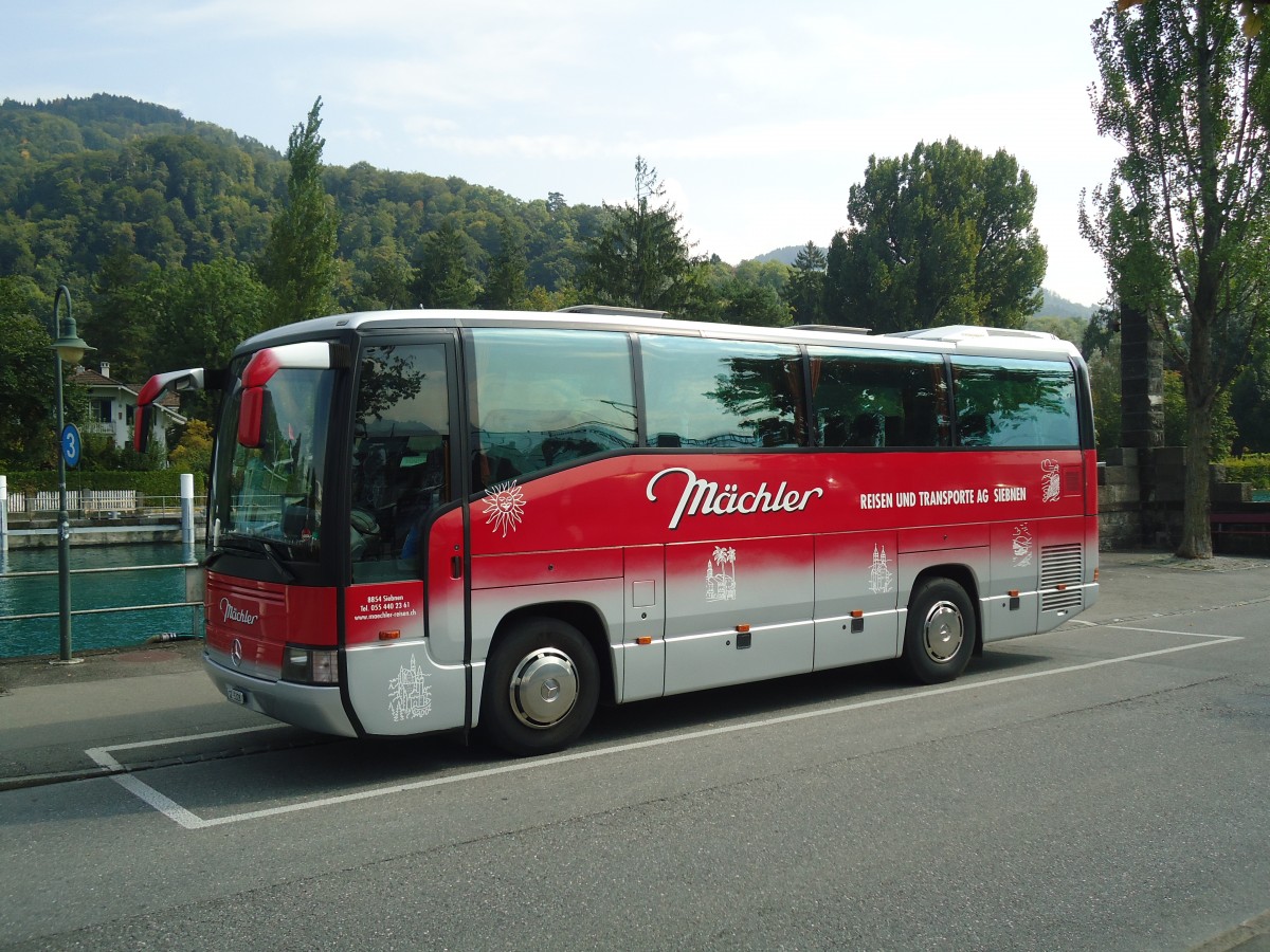 (141'472) - Mchler, Siebnen - SZ 5328 - Mercedes am 11. September 2012 bei der Schifflndte Thun