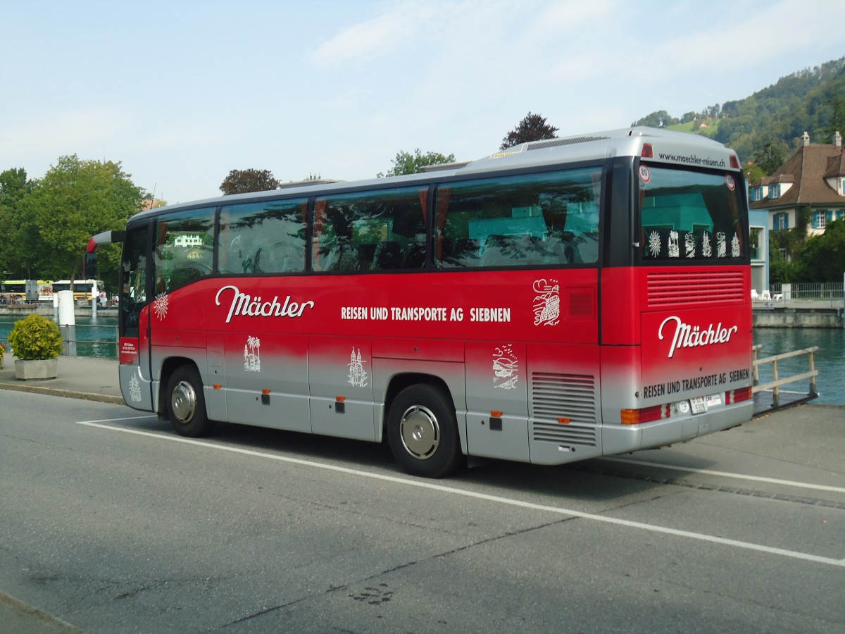 (141'473) - Mchler, Siebnen - SZ 5328 - Mercedes am 11. September 2012 bei der Schifflndte Thun