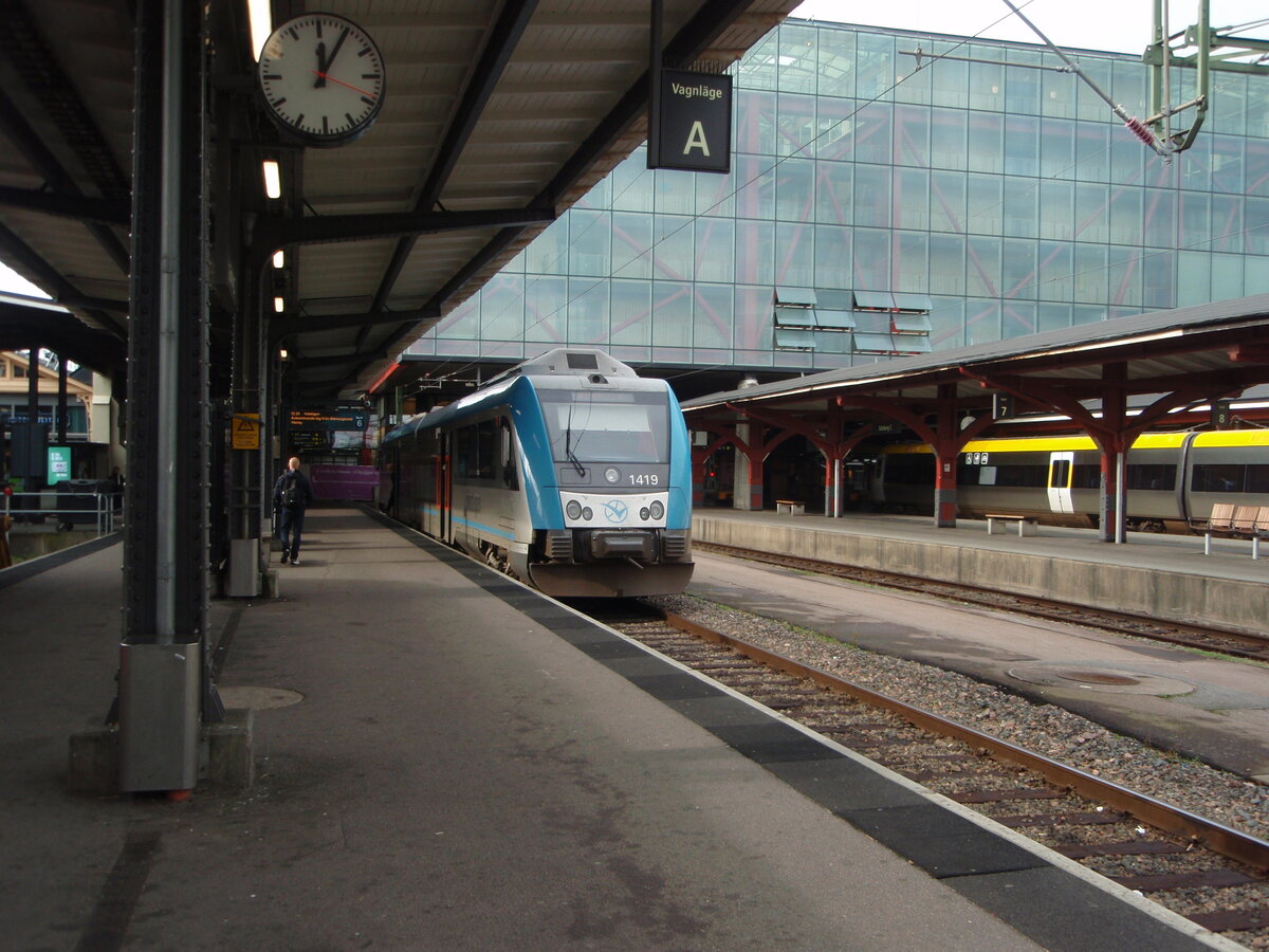 1419 von V�stt�gen als R nach Mariestad in G�teborg Central. 02.10.2023