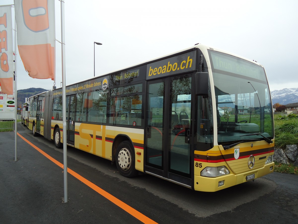 (142'184) - STI Thun - Nr. 85/BE 543'385 - Mercedes am 4. November 2012 in Thun, Arena Thun