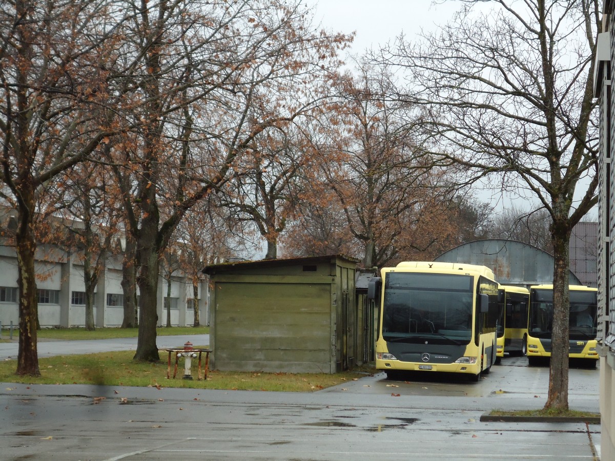 (142'281) - STI Thun - Nr. 155/BE 801'155 - Mercedes am 28. November 2012 in Thun, Waffenplatz