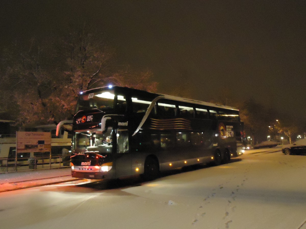 (142'316) - Marti, Kallnach - Nr. 29/BE 572'229 - Setra am 6. Dezember 2012 in Thun, CarTerminal