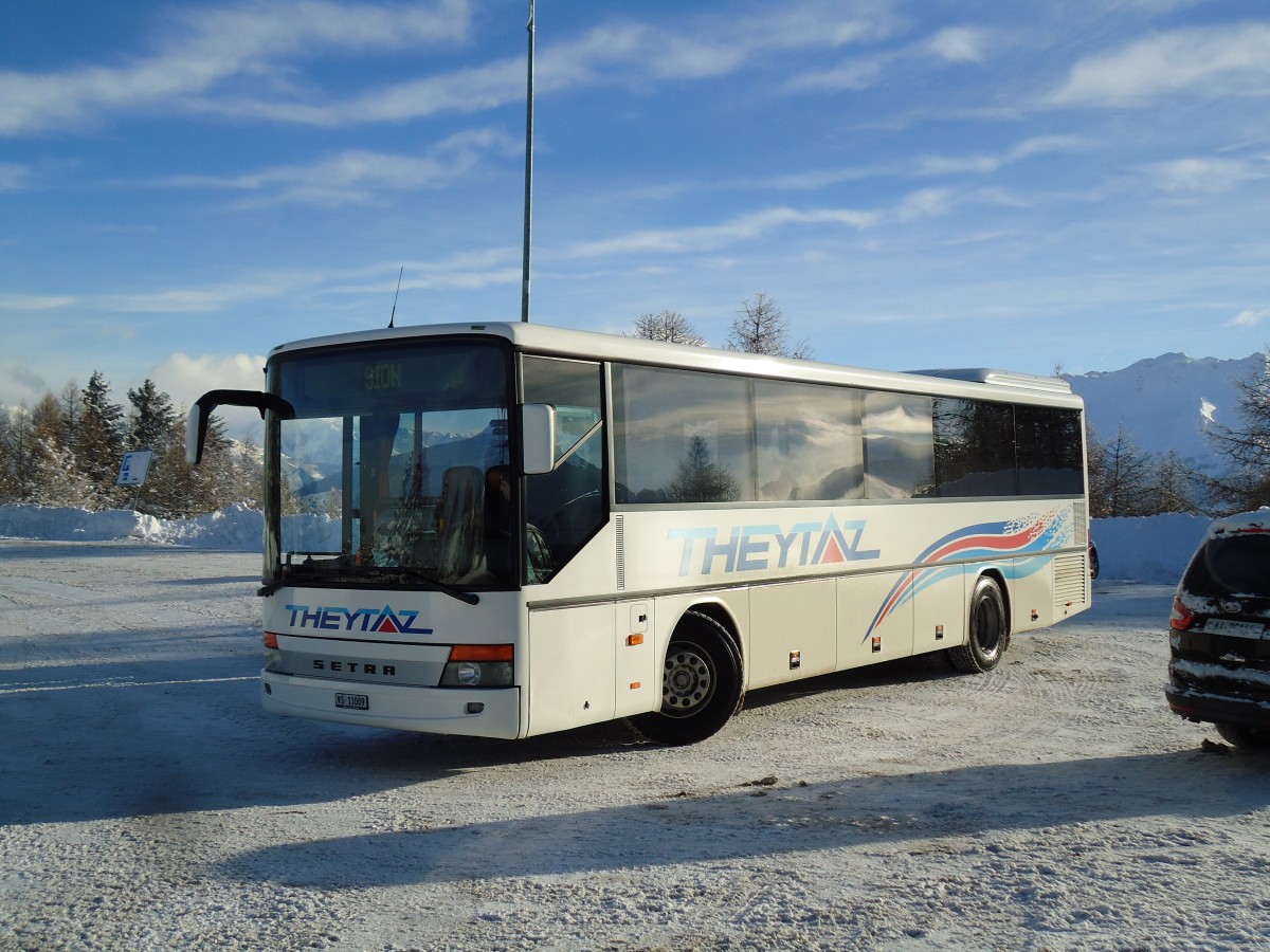 (143'125) - Theytaz, Sion - VS 11'009 - Setra am 3. Februar 2013 in Thyon 2000