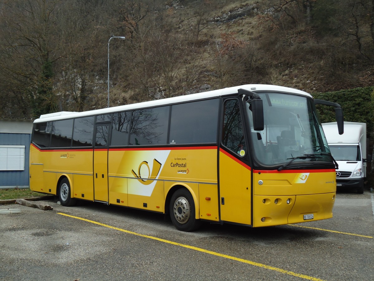 (143'510) - Funi-Car, Biel - Nr. 24/BE 708'024 - Bova (ex Nr. 16; ex Fischer, Marin Nr. 6) am 23. Mrz 2013 in Biel, Garage