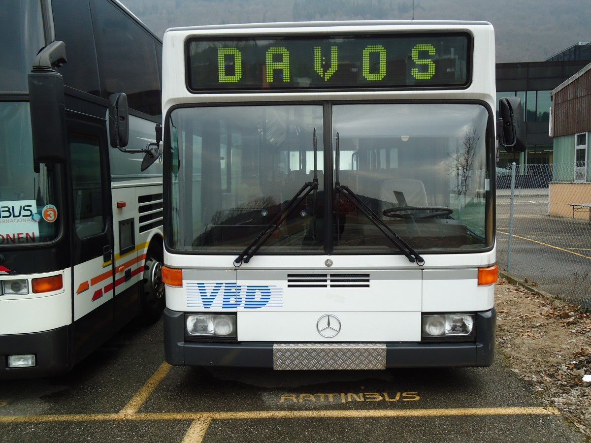 (143'528) - Stiffler, Davos - Mercedes am 23. Mrz 2013 in Biel, Rattinbus